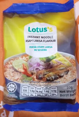 Instant Noddle Asam laksa