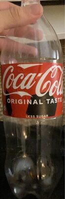 Coca Cola original taste less sugar (Singapour) front packaging