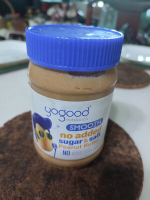 Smooth peanut butter no sugar added