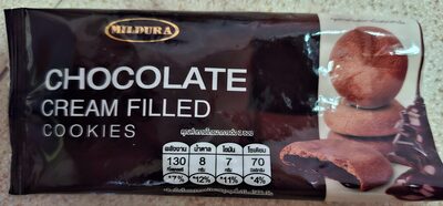 คุ้กกี้สอดไส้ครีมช็อกโกแลต