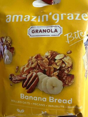 Banana Bread Granola Bites