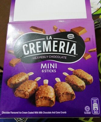 Crèmeria chocolat mini stick front packaging