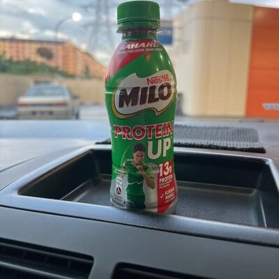 Milo Protein Up front packaging