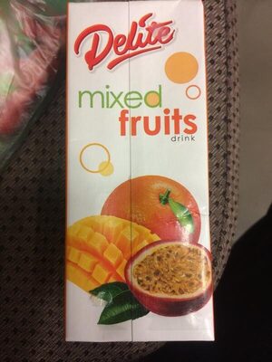Mixed Fruits. Drink