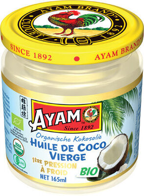 Huile de coco vierge