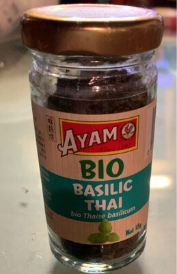 Bio basilic thai front packaging