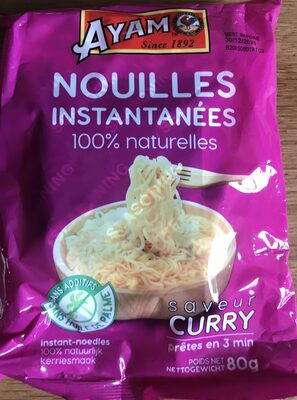 Nouilles instantanées saveur curry