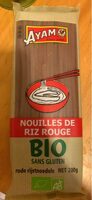 NOUILLE DE RIZ ROUGE BIO SANS GLUTEN