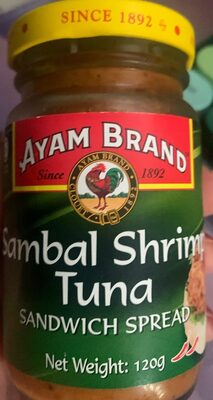 Sambal Shrimp tuna Sandwich Spread