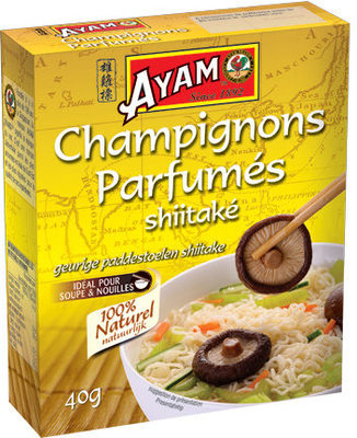 Champignons parfumés Ayam™ front packaging