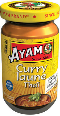 Pate de curry jaune thai