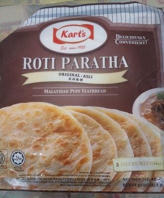Kart's Original Roti Paratha 6 Pieces