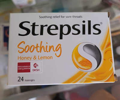 Strepsils front packaging