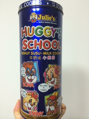 茱莉牛奶味小熊饼干