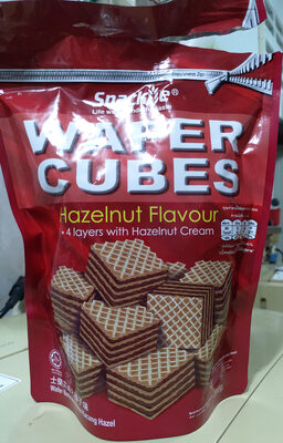เวเฟอร์แท่งไส้ครีมรสเฮเซลนัท - 200 g