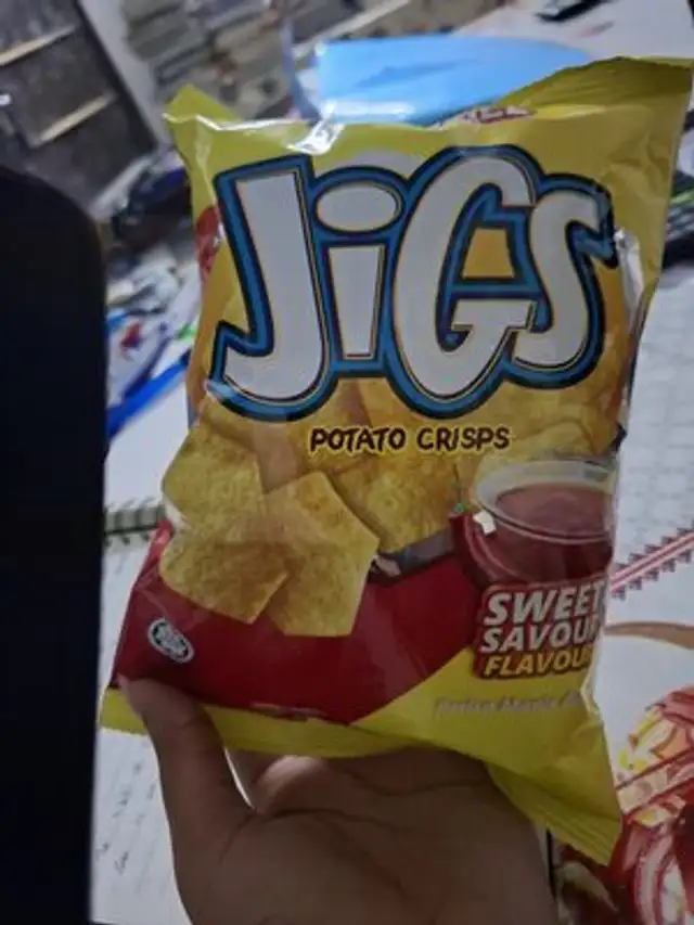 Jigs Sweet & Savoury nutrition facts table