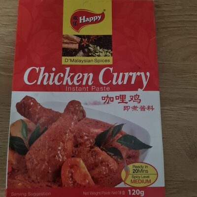 Instant Paste Chicken Curry