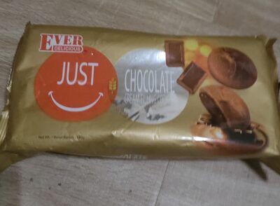 just cookie front packaging