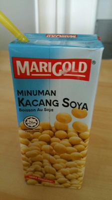 Boisson au soja front packaging