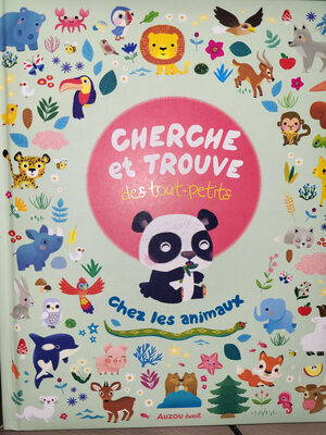 cherche et trouve chez les animaux front packaging