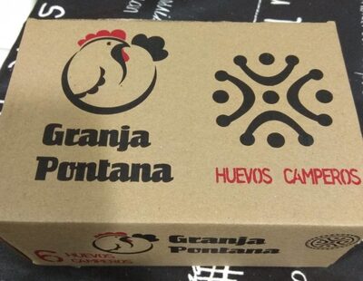 Huevos camperos front packaging