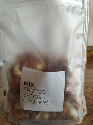 Mix frutos secos crudos front packaging