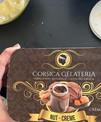 Glace nutella corse