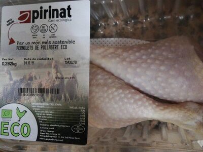 Jamones de pollo ecologico