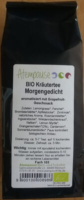 BIO Kräutertee Morgengedicht