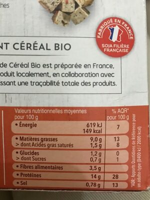 Tofu mediterraneen tomate olive nutrition facts table