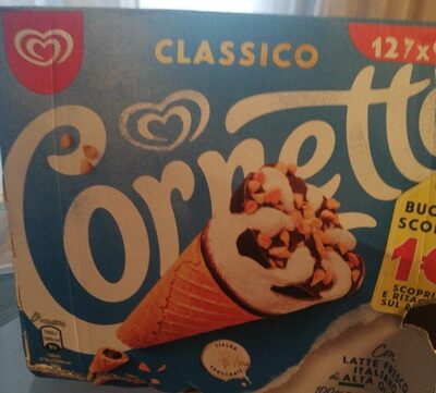 cornetto classico front packaging