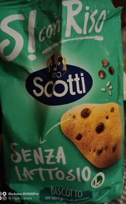 Sì con riso senza lattosio front packaging