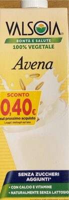 Bevanda vegetale a base di Avena