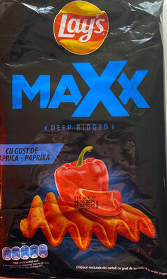 Maxx Deep Ridged cu gust de paprica
