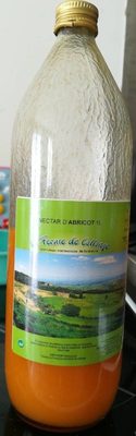 Nectar d'abricot front packaging